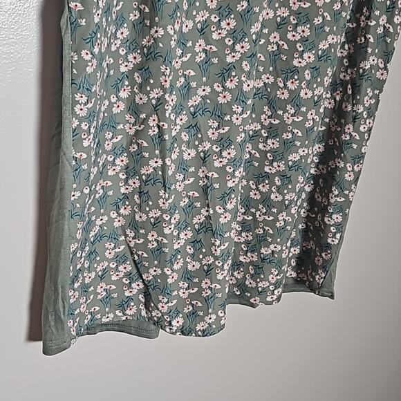 NWT Papermoon Green Floral Top Sz Small - Picture 4 of 9